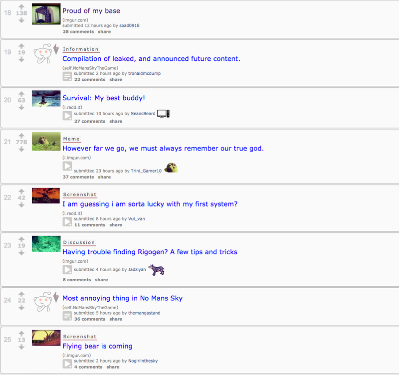Illustration for article titled The No Man's Sky Subreddit Is Happier Now